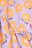 COCCODRILLO kleita ar garām piedurknēm RETRO PICNIC NEWBORN, violeta, WC3129101RPN-016 WC3129101RPN-016-062