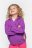 COCCODRILLO džemperis ar rāvējslēdzēju ar kapuci JOYFUL PUNK KIDS, violets, WC4132402JPK-016- 