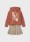 MAYORAL džemperis ar kapuci un svārkiem 8H, masala, 157 cm, 7945-93 7945-93 16
