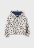 MAYORAL džemperis ar rāvējslēdzēju ar kapuci 8E, chickpea/navy blue, 7419-89 7419-89