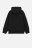 COCCODRILLO džemperis ar rāvējslēdzēju ar kapuci EVERYDAY BOY A, melns, WC4132401VBA-021- 