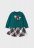 MAYORAL džemperis un svārkiem 4B, duck green, 92 cm, 2964-54 2964-54 18
