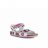 GEOX sandales, balti/rozā, 27 izmērs, J258MD-402-C0563 J258MD-402-C0563-27