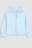 COCCODRILLO džemperis ar rāvējslēdzēju ar kapuci EVERYDAY GIRL, zils, WC3132401EVG-014 WC3132401EVG-014-164