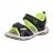 SUPERFIT sandales MIKE 3.0, melns/zaļi, 25 izmērs, 1-009470-0000 1-009470-0000 25