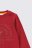 COCCODRILLO t-krekls ar garām piedurknēm COLLEGE KIDS, ķiršu krāsa, 122 cm, ZC2143105COK-017 ZC2143105COK-017-110