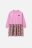COCCODRILLO kleita ar garām piedurknēm CITY EXPLORER KIDS, rozā, WC4129101CEK-007-0 