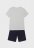 MAYORAL t-krekls ar īsam piedurknēm un šorti 7C, navy blue/light grey, 152 cm, 6638-81 6638-81 12