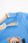 COCCODRILLO t-krekls ar garām piedurknēm SKATE NEWBORN, zils, WC3143102SKN-014 WC3143102SKN-014-062
